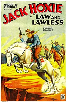 Images Dated 13th October 2009: LAW AND LAWLESS, Jack Hoxie, 1932