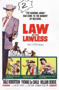 Bendix Prints: LAW OF THE LAWLESS, US poster art