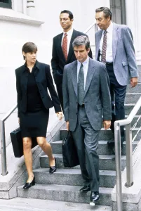 Waterston Prints: LAW & ORDER, from left: Carey Lowell