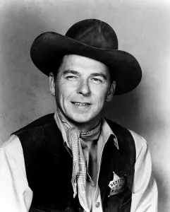 Badge Prints: LAW AND ORDER, Ronald Reagan, 1953