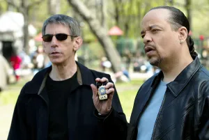 Badge Prints: LAW AND ORDER: SPECIAL VICTIM'S UNIT, Richard Belzer, Ice-T, (Season 5), 1999
