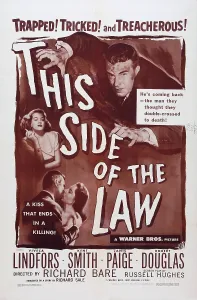 Janis Prints: THIS SIDE OF THE LAW, US poster art