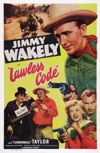 Carl Prints: LAWLESS CODE, US poster art, from bottom left: Carl Moore