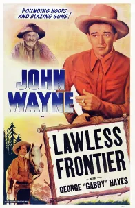 Gabby Prints: THE LAWLESS FRONTIER, US poster art