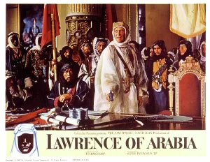 Speaking Prints: LAWRENCE OF ARABIA, Anthony Quinn, Peter O'Toole, 1962