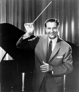 Baton Prints: Lawrence Welk, orchestra leader, ca. 1950s