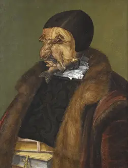 Books Prints: The Lawyer, 1566, by Giuseppe Arcimboldo