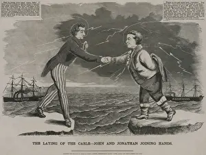 Technology Prints: The laying of the cable---John