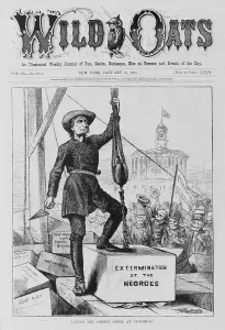 Intolerance Prints: LAYING THE CORNER STONE AT VICKSBURG, by James Albert Wales, 1875