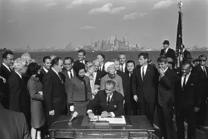 Social Programs Prints: LBJ's Great Society programs