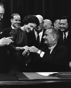 Social Programs Prints: LBJ's Great Society programs