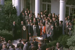 Social Programs Prints: LBJ's Great Society programs
