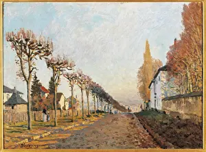Vanishing Point Prints: Le Chemin de la Machine, by Alfred Sisley
