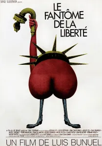 LE FANTOME DE LA LIBERTE, (aka THE PHANTOM OF LIBERTY), US poster art, 1974