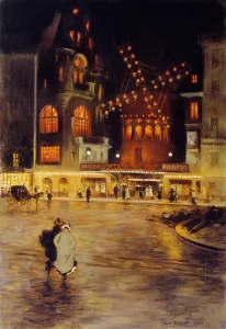 Dancers Prints: Le Moulin Rouge at La Place Blanche