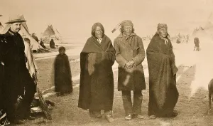 Feather Prints: Leaders of the Hostile Indians after the Wounded Knee Massacre of Dec. 29, 1890