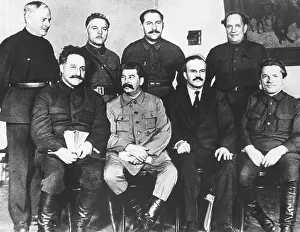 Eastern Europe Prints: Leaders of the Russian Soviet Union