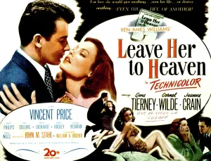 Swimsuit Prints: LEAVE HER TO HEAVEN, Cornel Wilde