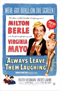 Mayo Prints: ALWAYS LEAVE THEM LAUGHING, US poster