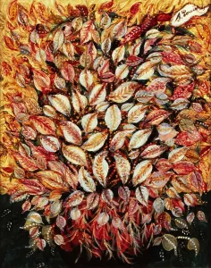 Twentieth Century Prints: Leaves, by Sraphine Louis also known as de Senlis