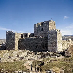 LEBANON. SOUTH LEBANON. Jbail. Byblos. Byblos Castle, built by Crusaders in 12th c. AISA/Everett Collection**US SALES ONLY**
