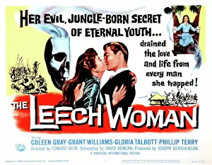 Gray Prints: THE LEECH WOMAN, Coleen Gray, Grant Williams, 1960