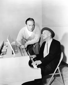 Hope Prints: From left: Bob Hope, Jimmy Durante