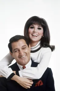 Father And Daughter Prints: From left, Danny Thomas, Marlo Thomas, 1967