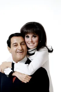 Father And Daughter Prints: From left, Danny Thomas, Marlo Thomas, 1967