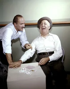 Laughing Prints: From left, Keenan Wynn and his father, Ed Wynn, ca. late 1950s