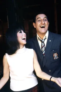 Laughing Prints: From left, Marlo Thomas, Danny Thomas, ca. 1966