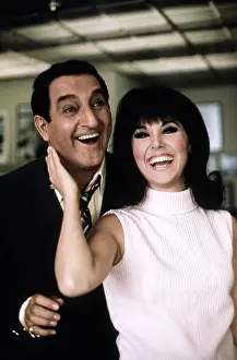 Celebrities Prints: From left, Marlo Thomas, Danny Thomas, ca. 1966