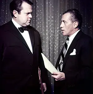 Celebrities Prints: From left, Orson Welles, Ed Sullivan, ca. mid-1950s