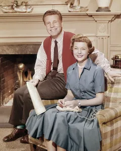Nelson Prints: From left: Ozzie Nelson, Harriet Nelson, 1950s