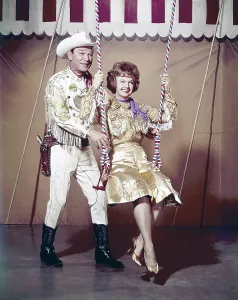 Husband And Wife Prints: From left: Roy Rogers, Dale Evans, circa 1950s