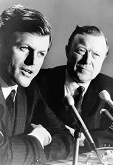 Politician Prints: From left, Senator Edward Kennedy