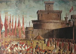 Urban Scene Prints: Legend of St Ursula