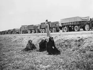 Trucks Prints: Lend Lease war materials for the Soviet Union