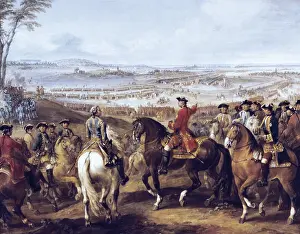 Louis Xv Of France 1710 1774 Prints: LENFANT, Pierre (1704-1787). Battle of Lawfeld