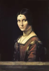 Firenze Prints: LEONARDO DA VINCI (1452-1519). La Belle Ferronniere