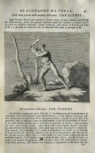 LEONARDO DA VINCI (1452-1519). "Teatrise on Painting". Edition printed in Naples by Francesco Ricciardo and Vincenzo and Nicola Rispoli (1733)