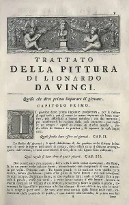Florentina Prints: LEONARDO DA VINCI (1452-1519). 'Teatrise on Painting'