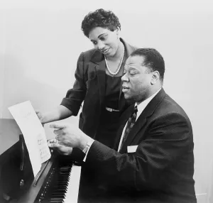 Soprano Prints: Leontyne Price (b. 1927), with her husband