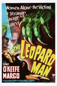 Images Dated 19th March 2009: THE LEOPARD MAN, from top: Dennis O'Keefe, Margo, 1943
