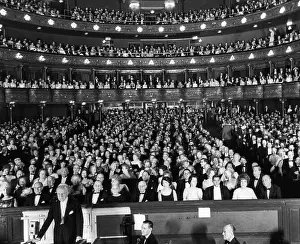Crowd Prints: Leopold Stokowski (front left)