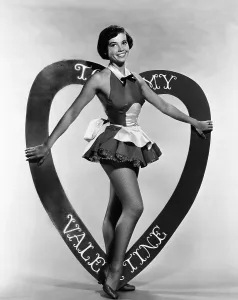 Pin Up Prints: Leslie Caron, MGM Valentine's Day pin-up, early 1950s