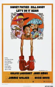 Sunglasses Prints: LET'S DO IT AGAIN, US poster, from left: John Amos, Jimmie Walker, Bill Cosby, 1975