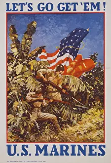 Home Front Prints: Let's go get em! U.S. Marines
