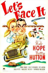 Hope Prints: LET'S FACE IT, US poster, Betty Hutton, Bob Hope, 1943