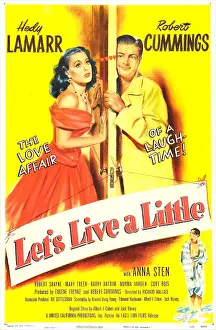 Banner Prints: LET'S LIVE A LITTLE, US poster, Hedy Lamarr, Robert Cummings, 1948